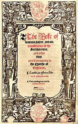 Cover 1552 Book Of Common Prayer